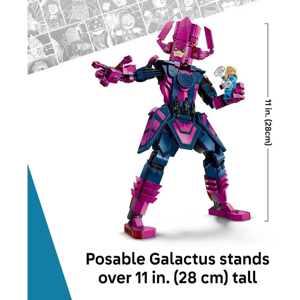 LEGO Marvel Fantastic Four vs. Galactus Construction Figure Super Hero 76316, 9+